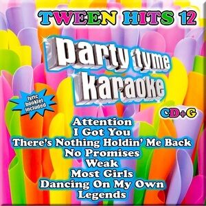 Party Tyme Karaoke: Tween Hits, Volume 12 (CD, 2017) BRAND NEW & SEALED.